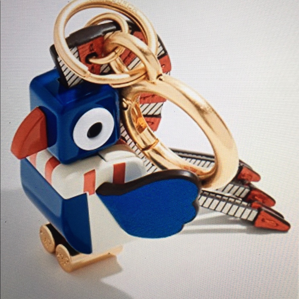NWT‼️Tory Burch Toucan Key Fob ⭐️